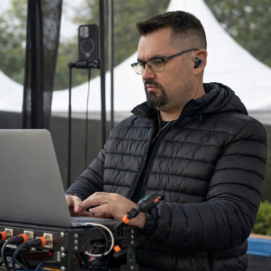 Patrick, instrutor da Prosound Academy